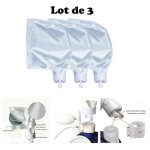 Lot de 3 sacs  limon adaptables pour polaris 280 480 robot nettoyeur piscine. lot de 2 sacs filtres ...