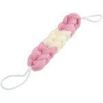 Sollbry lot de 3 serviettes de bain longues, coussin de bain exfoliant, accessoires de bain de relaxation, ...