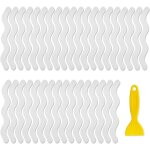 Sollbry - 36 autocollants antidérapants pour baignoire, autocollants antidérapants pour douche, bandes ... Sollbry - 36 autocollants antidérapants pour baignoire, autocollants antidérapants pour douche, bandes ...