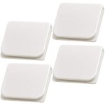 Sollbry lot de 4 clips de rideau de douche autocollants - anti - claboussures - coupe - vent - sans ...