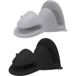 4 maniques en silicone, mini maniques épaisses en silicone résistantes à la chaleur, gants de cuisine ... 4 maniques en silicone, mini maniques épaisses en silicone résistantes à la chaleur, gants de cuisine ...