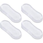 Sollbry - lot de 4 pare - chocs pour sige de toilette, tampons pour sige de toilette, coussinets en ...