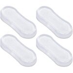 Sollbry - lot de 4 pare - chocs pour si�ge de toilette, tampons pour si�ge de toilette, coussinets en ...