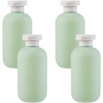 4 pices bouteilles de lotion  presser avec bouchon  rabat, 200ml tanches bouteille de voyage, rechargeable ...
