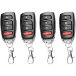4pcs telecommande universelle portail 433 mhz, duplicateur porte de garage telecommande, telecommande ... 4pcs telecommande universelle portail 433 mhz, duplicateur porte de garage telecommande, telecommande ...