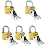 5pcs mini cadenas clé, petits cadenas en laiton, pour valises, casiers, bagages, sacs de voyage sac à ... 5pcs mini cadenas clé, petits cadenas en laiton, pour valises, casiers, bagages, sacs de voyage sac à ...