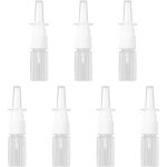 Sollbry lot de 7 flacons de spray nasal vides rechargeables - 20 ml - vaporisateur fin pour parfum, toner, ...