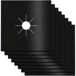 Sollbry 8 pcs brleur de cuisinire rutilisable couvre plaque de cuisson  gaz protection d'cra cuisinire ...