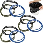 Lot de 9 bandes Élastiques pour poubelles, réglables grandes bandes de préhension pour des poubelles ... Lot de 9 bandes Élastiques pour poubelles, réglables grandes bandes de préhension pour des poubelles ...