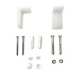 Sollbry - accessoires de fixation de toilettes, vis fixation cuvette wc kit de fixation au sol pour cuvette ... Sollbry - accessoires de fixation de toilettes, vis fixation cuvette wc kit de fixation au sol pour cuvette ...