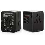Adaptateur de voyage, prise de voyage universelle adaptateur de voyage chargeur de voyage internationale, ... Adaptateur de voyage, prise de voyage universelle adaptateur de voyage chargeur de voyage internationale, ...