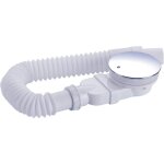 Sollbry - bonde de douche 90 mm, extra plat, trou de vidange pour bac de douche, siphon avec systme ...