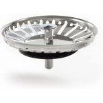 Bouchon d'vier de cuisine crpine d'vier de cuisine en acier inoxydable crpine d'vier, bouchon d'vier ...