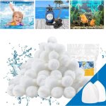 Sollbry - boule filtrante de piscine de 200 g pour pompe de filtre  sable pour piscine hors sol - boules ...