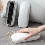 Brosse  dbris, ramasse miettes de table manuel blanche, ramasse miette de 20 cm, fort pouvoir de nettoyage, ...
