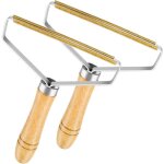 Sollbry brosse manuel anti poil lot de 2, rasoirs anti - bouloches, portable lint remover pour manteau ...