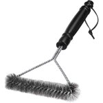 Brosse nettoyage barbecue - poils acier inoxydable pour nettoyer rapidement & efficacement tous les grils ...