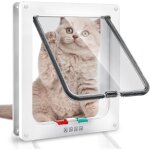 Sollbry chati�re pour chats, verrouillage � 4 voies chati�re 28�25�5. 5cm pour chats et petits chiens ...