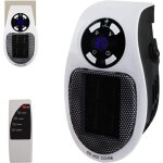 Sollbry - chauffage enfichable 500w, mini chauffe - air �lectrique socket, chauffage d'espace mural avec ...