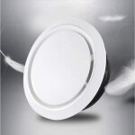 Sollbry - couvercle de conduit de ventilation, valve à disque, grille de ventilation réglable de 75mm, ... Sollbry - couvercle de conduit de ventilation, valve à disque, grille de ventilation réglable de 75mm, ...