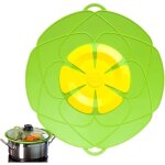 Sollbry - couvercle en silicone pour casserole, micro - ondes ou poêle, couvercle anti - débordement, ... Sollbry - couvercle en silicone pour casserole, micro - ondes ou poêle, couvercle anti - débordement, ...