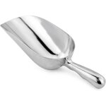 Sollbry cuillre utilitaire de farine de glace  barre infrieure ronde en fonte d'aluminium monobloc, ...