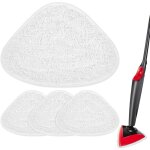 Sollbry ensemble de 4 pièces de rechange pour vadrouille à vapeur, chiffons en microfibre blancs pour ... Sollbry ensemble de 4 pièces de rechange pour vadrouille à vapeur, chiffons en microfibre blancs pour ...