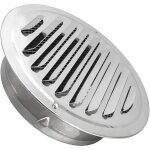 Sollbry - grille d'a�ration 150mm en acier inoxydable rond grille de ventilation de tuyau d'�chappement ...