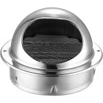 Grille d'aération ronde en acier inoxydable pour grille d'aération murale extérieure , couvercle à rabat ... Grille d'aération ronde en acier inoxydable pour grille d'aération murale extérieure , couvercle à rabat ...