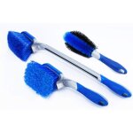 Sollbry kit de brosse de roue de voiture, brosse de nettoyage de roue brosse de nettoyage de jante, brosse ...