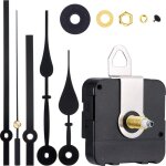 Sollbry - mcanisme de mouvement d'horloge  arbre long  couple lev kit de mcanisme d'horloge  quartz ...