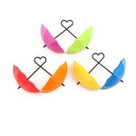 Pack de 6 parapluies porte - clés et vide poche avec fixation murale - déco pratique esthétique et design ... Pack de 6 parapluies porte - clés et vide poche avec fixation murale - déco pratique esthétique et design ...