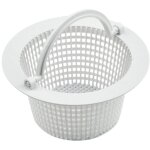 Sollbry panier rond pour skimmer de piscine hors sol - diam 16 cm - blanc