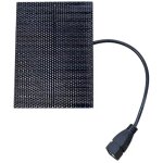 Sollbry - petit panneau solaire 5v panneau d'alimentation solaire 5w mini panneau solaire monocristallin ...