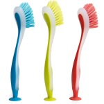 Pièces brosse de nettoyage ustensiles de cuisine aspiration évier à long manche couleur brosse à vaisselle ... Pièces brosse de nettoyage ustensiles de cuisine aspiration évier à long manche couleur brosse à vaisselle ...