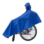 Poncho imperméable pour fauteuil roulant, bandes réfléchissantes à capuche, imperméable, coupe - vent, ... Poncho imperméable pour fauteuil roulant, bandes réfléchissantes à capuche, imperméable, coupe - vent, ...
