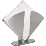 Porte - serviettes de table, porte - serviettes de table en acier inoxydable, 20 x 15 x 3, 6 cm, pour ...