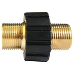 Sollbry - raccord rapide de tuyau, adaptateur pour nettoyeur haute pression  double mle m22 x 1, 5 ...
