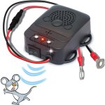 Rpulsif ultrason pour voiture, lectronique dissuasion rpulsif anti - fouine de rat avec lampes stroboscopiq ...