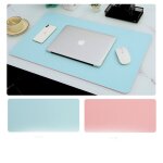 Sous - main double face pour bureau / maison (rose clair + bleu clair) - sollbry Sous - main double face pour bureau / maison (rose clair + bleu clair) - sollbry
