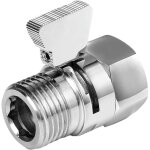 Sollbry - stop douche, vanne d'arrt pour pommeau de douche avec interrupteu, vanne d'arrt de pommeau ...