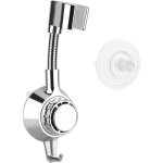 Sollbry support pommeau de douche support de douche réglable à 360°, universel ventouse support douchette ... Sollbry support pommeau de douche support de douche réglable à 360°, universel ventouse support douchette ...
