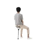 Tabouret pliant de camping, chaise  un pied, chaise de camping, de plage, de pche, sige de jardin, ...