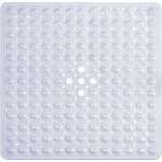 Tapis de douche carré transparent 53 x 53 cm tapis de bain antidérapant lavable en machine pour receveur ... Tapis de douche carré transparent 53 x 53 cm tapis de bain antidérapant lavable en machine pour receveur ...