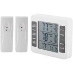 Sollbry thermomètre pour réfrigérateur affichage numérique sans fil congélateur moniteur de température ... Sollbry thermomètre pour réfrigérateur affichage numérique sans fil congélateur moniteur de température ...