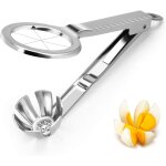 Trancheuse oeuf, coupe - ?ufs en acier inoxydable, coupe - ?uf multifonction en acier inoxydable, multifonctio ...