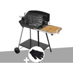 Barbecue horizontal et vertical excel grill + gant de protection somagic