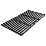 Grille de cuisson en fonte �maill�e pour barbecue � gaz 4 br�leurs