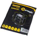 Somagic - housse l 120 x l 62 x h 80 cm pour barbecue