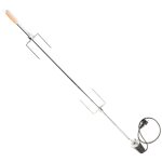 Kit tournebroche 106 cm pour barbecue